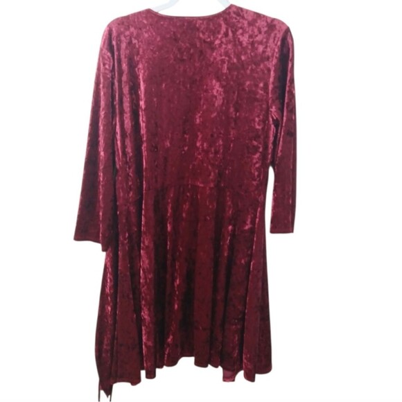 Velvet Tie Front Long Sleeve Longline Cardigan 1XL - Picture 2 of 9